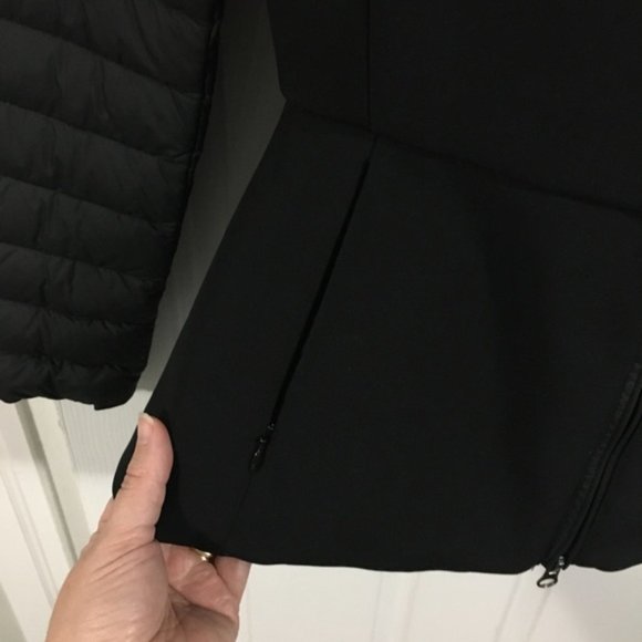 Colmar Originals Research Black Puffer Jacket Sz 6 - Picture 9 of 16